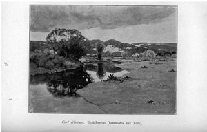 queda atrasada de Carl Küstner